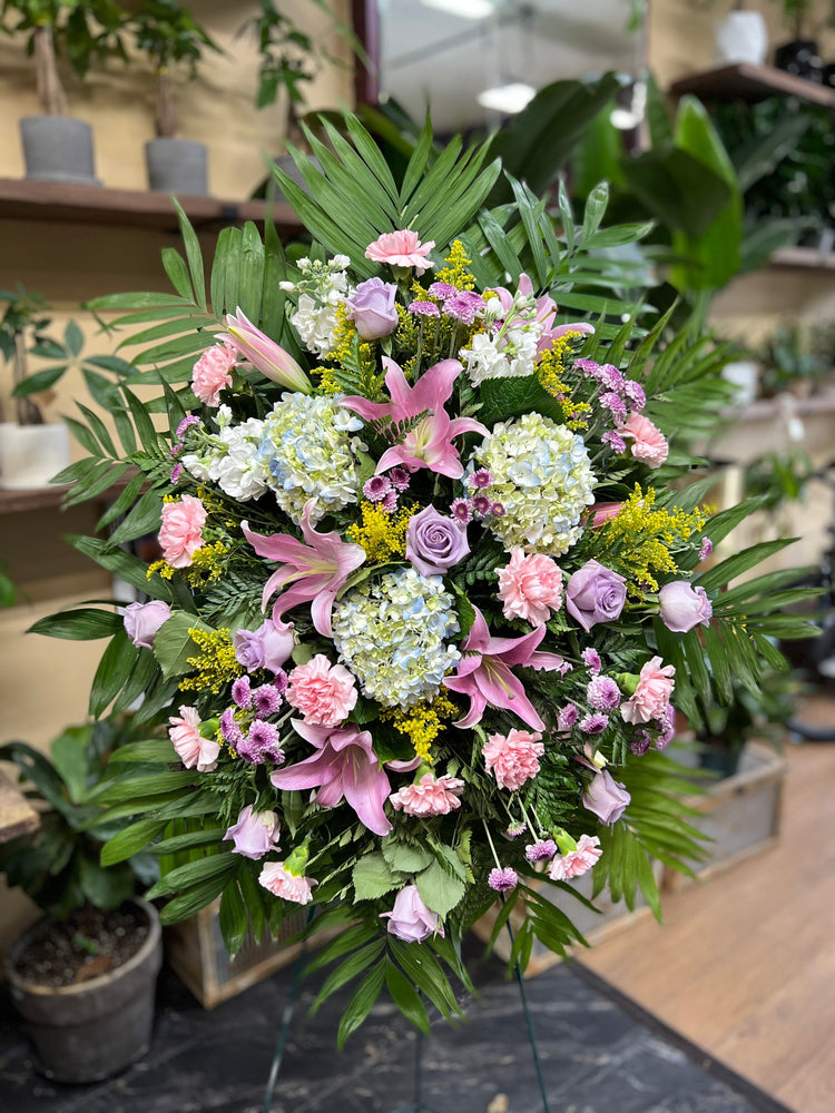 Precious Pastels Standing Spray