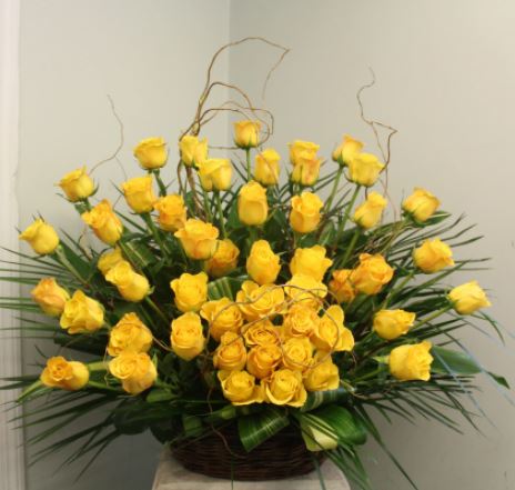 La Vie En Rose Sympathy Basket