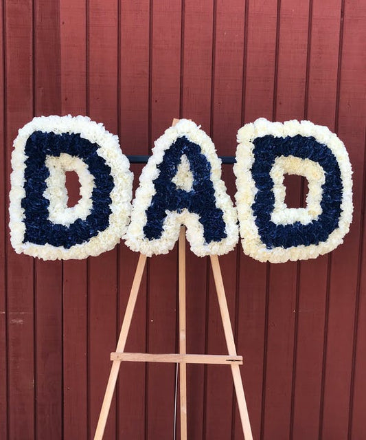 DAD Standing Spray Easel | Bloom Funeral