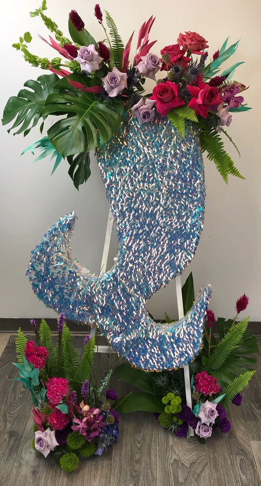 Magical Mermaid Standing Spray Easel